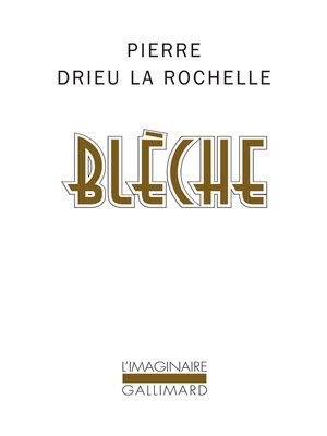 cover image of Blèche